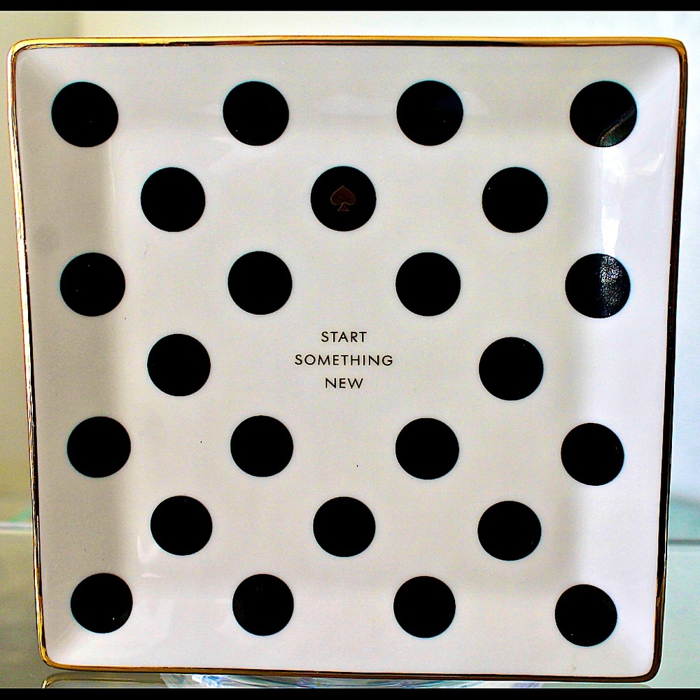 KATE SPADE TRAY START SOMETHING NEW SIMP SPARKLING